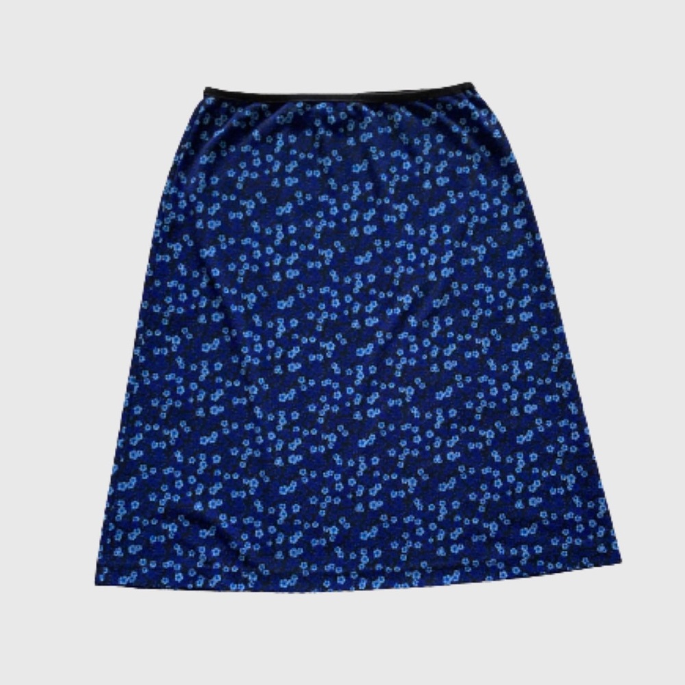 adorable y2k floral midi skirt